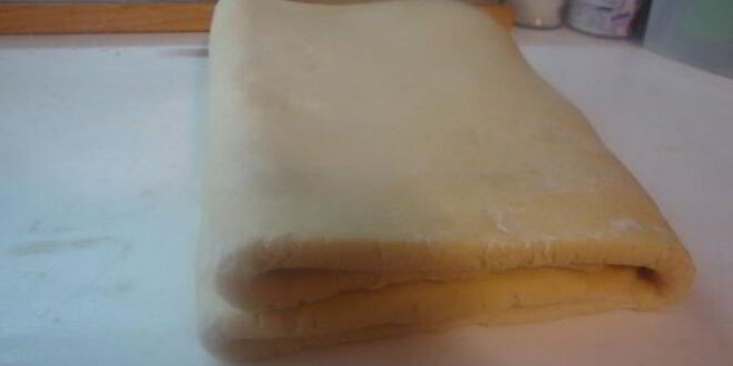 Рецепт слоеного теста наоборот