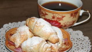 Рецепт Слоеного теста со сгущенкой