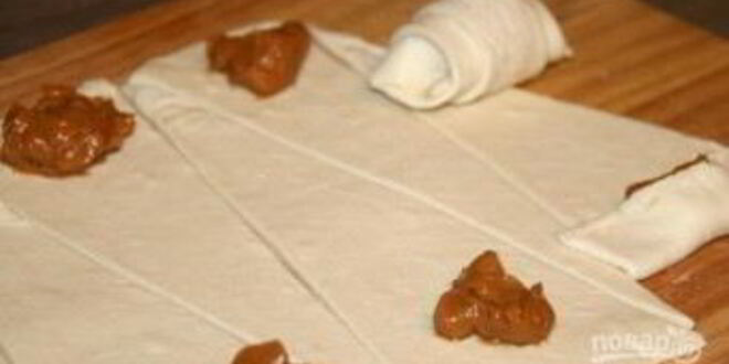 Рецепт слоеного теста со сгущенкой