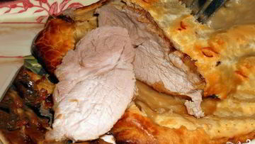 Рецепт Слоеного теста со свининой