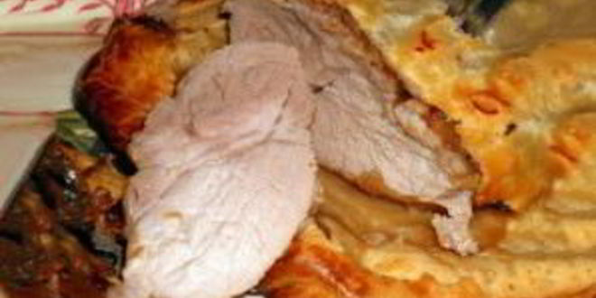 Рецепт слоеного теста со свининой