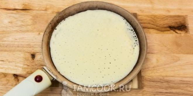 Рецепт теста для блинов на кефире