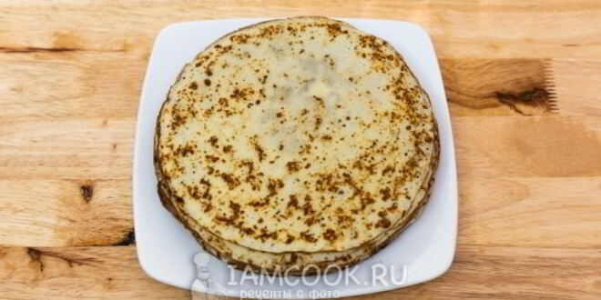 Рецепт теста для блинов на кефире