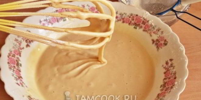 Рецепт теста для блинов на молоке