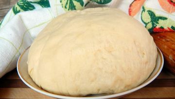 Рецепт Теста для лепешки на дрожжах