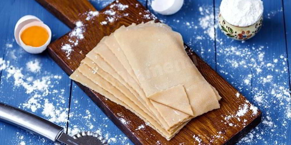 Как приготовить тесто для листов лазаньи