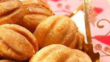 Рецепт Теста для песочных орешков со сгущенкой