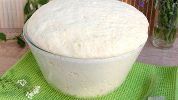 Рецепт Теста для ватрушек на сухих дрожжах