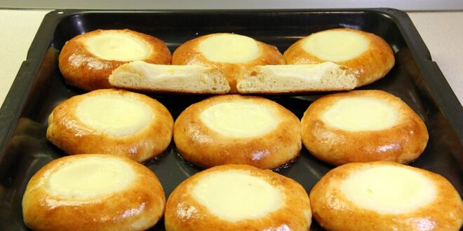 Рецепт теста для ватрушек на сухих дрожжах