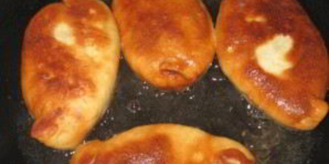 Рецепт теста для жареных пирожков