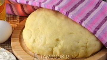 Рецепт Теста на безалкогольном пиве