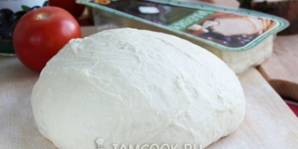 Как приготовить тонкое дрожжевое тесто для пиццы