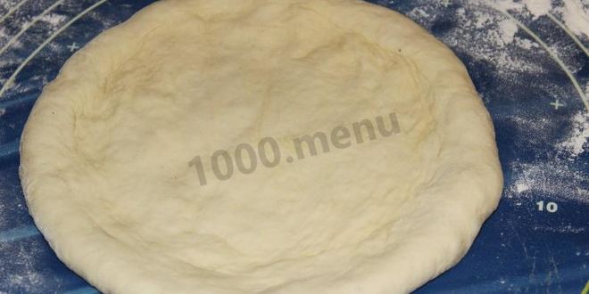 Рецепт тонкого теста и соус для итальянской пиццы