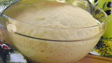 Рецепт Творожного дрожжевого теста для булочек