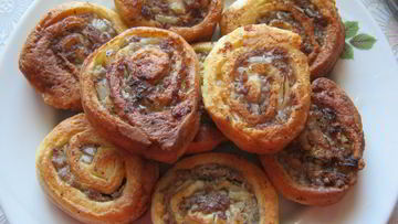 Рецепт Творожного теста с фаршем