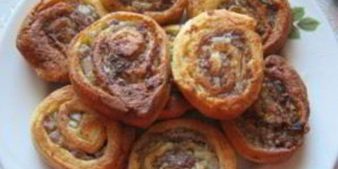 Рецепт творожного теста с фаршем