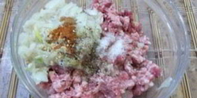 Рецепт творожного теста с фаршем