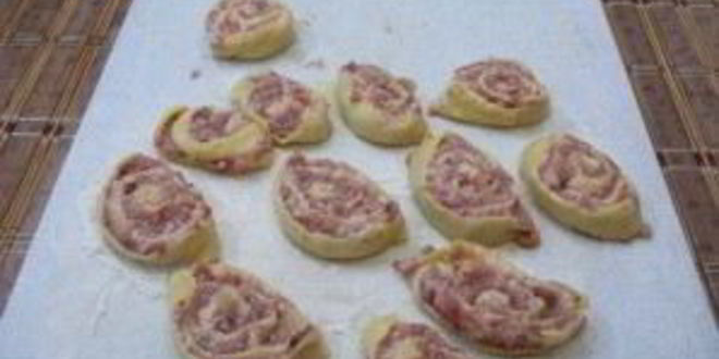 Рецепт творожного теста с фаршем