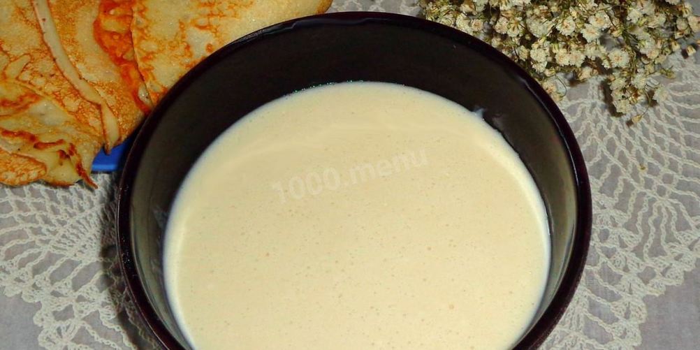 Как приготовить заварное тесто для блинов на молоке