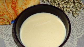 Рецепт Заварного теста для блинов на молоке