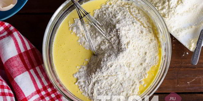 Рецепт жидкого теста для пирога