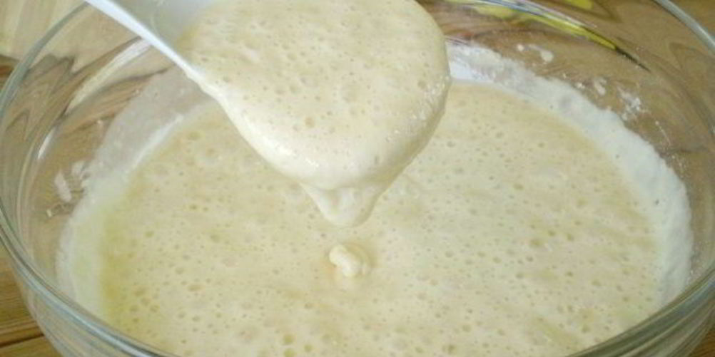 Как приготовить жидкое тесто на кефире