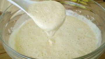 Рецепт Жидкого теста на кефире