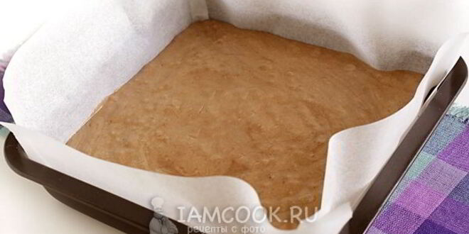 Рецепт бисквита с шоколадной пастой