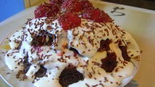 Рецепт Бисквитного торта Минутка