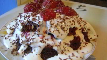 Рецепт Бисквитного торта Минутка