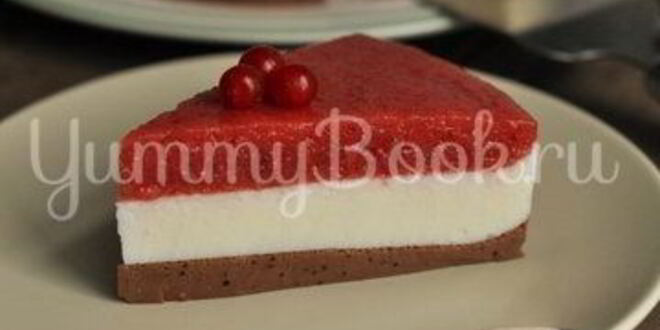Рецепт йогуртового торта с клубникой