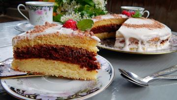 Рецепт Классического торта сметанник