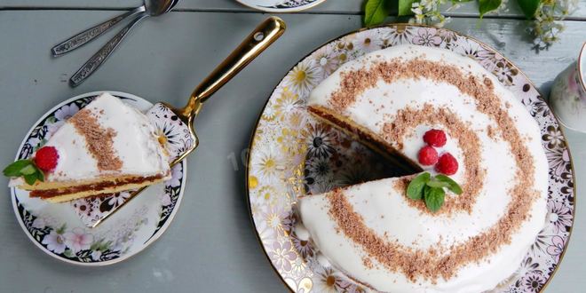 Рецепт классического торта сметанник