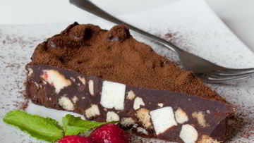 Рецепт Ленивого шоколадного торта с печеньем