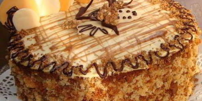 Рецепт медового торта кокетка