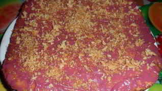 Рецепт Медового торта с вишневым заварным кремом