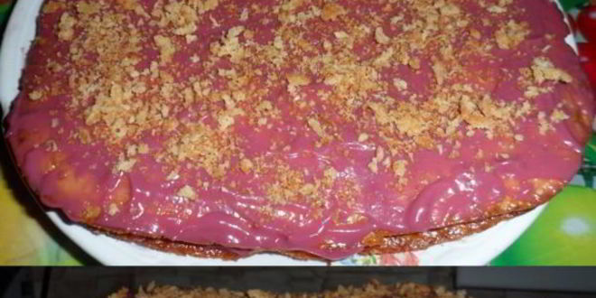 Рецепт медового торта с вишневым заварным кремом