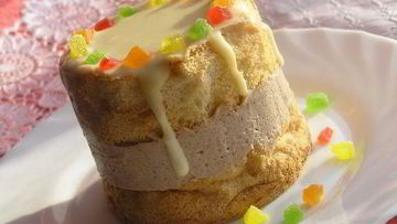 Рецепт Мини-торта Праздник Пасха