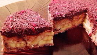 Рецепт бананового торта