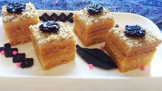 Рецепт Постного морковно-лимонный торт