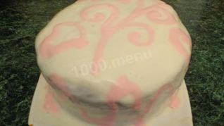 Рецепт Праздничного торта со сгущенкой