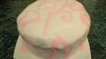 Рецепт Праздничного торта со сгущенкой