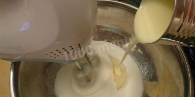 Рецепт праздничного торта со сгущенкой