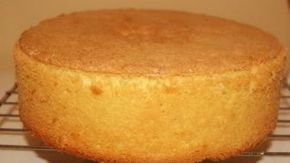 Рецепт Простого бисквитного коржа