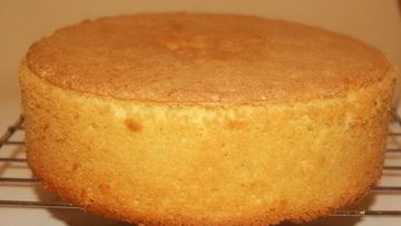 Рецепт Простого бисквитного коржа