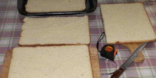 Рецепт торта бисквитного