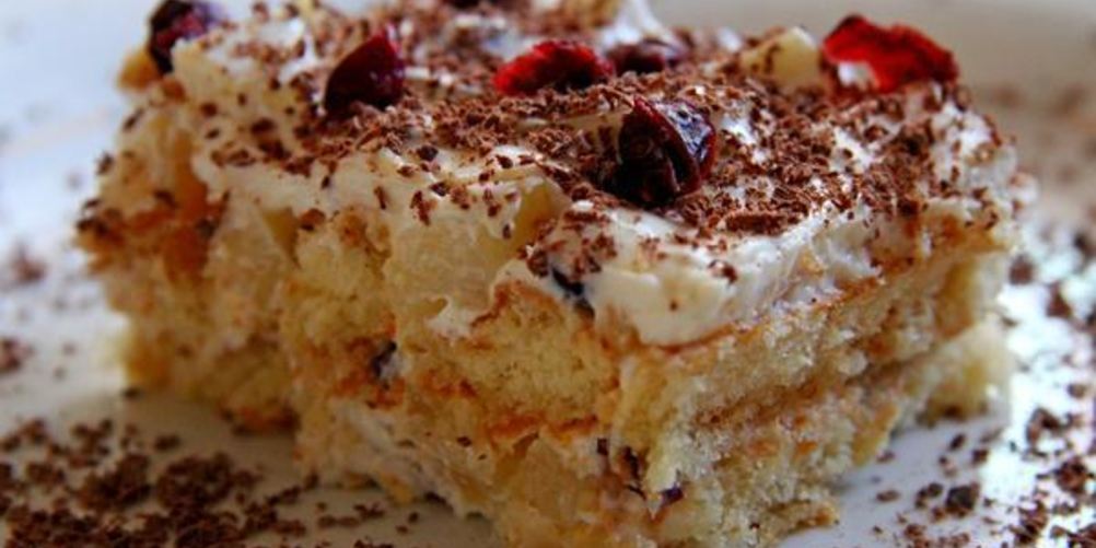 Как приготовить торт из печенья савоярди