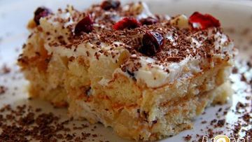 Рецепт Торта из печенья савоярди