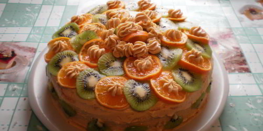 Как приготовить торт киви