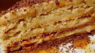 Рецепт Торта Крем-брюле